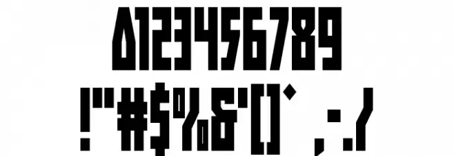 Her Champions Condensed Font OTHER CHARS