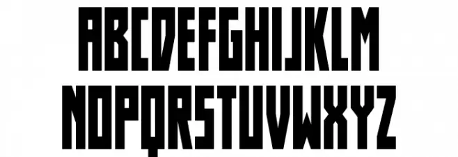 Her Champions Condensed Schriftart Kleinbuchstaben
