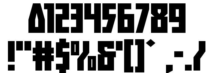 Her Champions Expanded Font OTHER CHARS