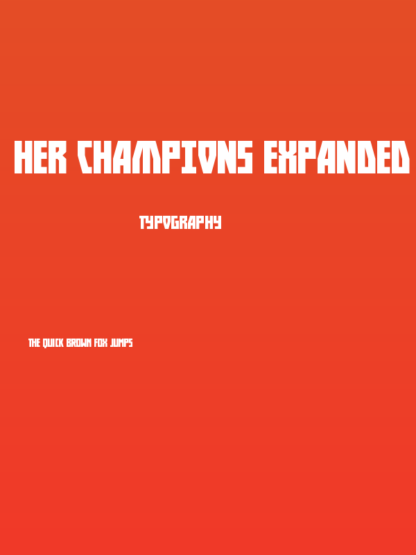 Her Champions Expanded Poster