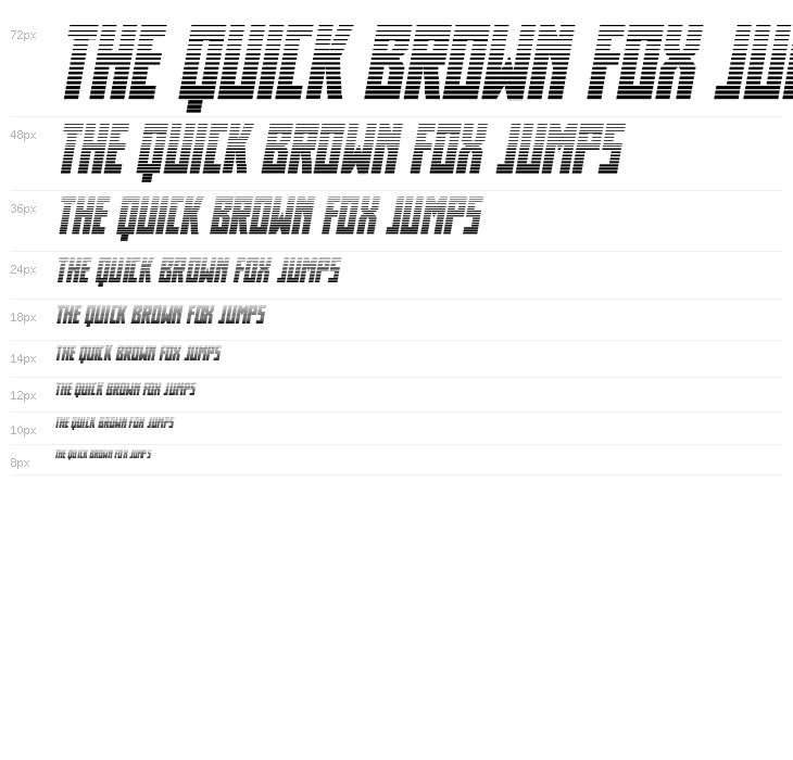 Her Champions Gradient Italic Waterfall