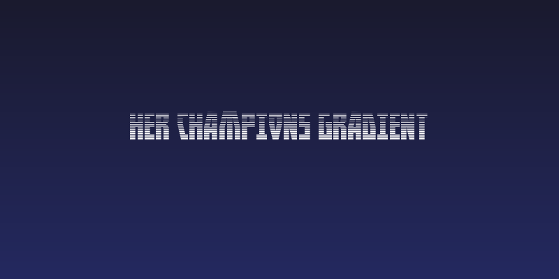 Her Champions Gradient Social Header