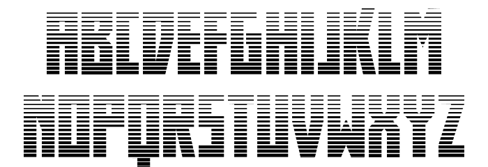 Her Champions Gradient Font LOWERCASE