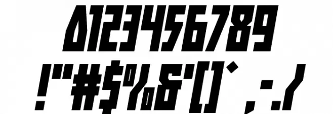 Her Champions Italic Font OTHER CHARS