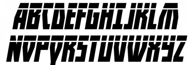 Her Champions Laser Italic Шрифта ВЕРХНИЙ
