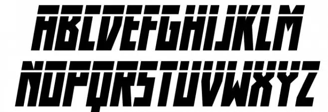 Her Champions Laser Italic 字体 小写