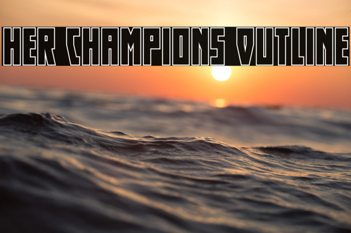 Her Champions Outline Example 2