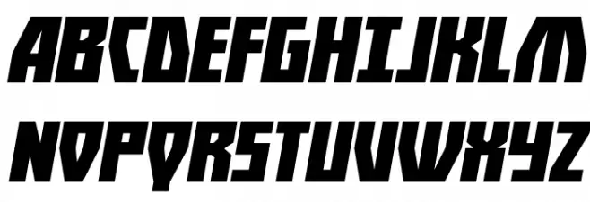 Her Champions Wide Italic Шрифта ВЕРХНИЙ