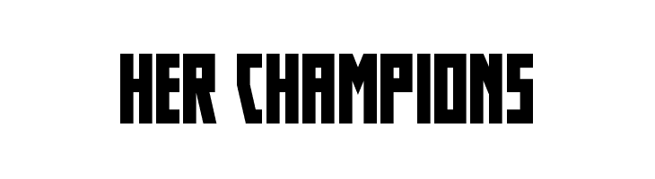 Her Champions  नि: शुल्क फ़ॉन्ट्स डाउनलोड