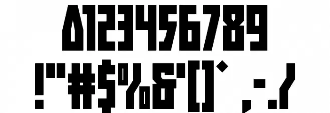 Her Champions Font OTHER CHARS