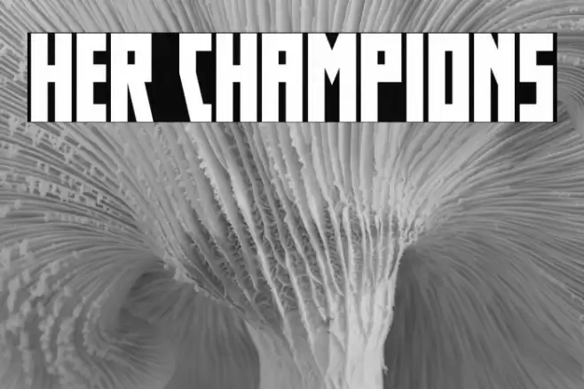 Her Champions Font examples