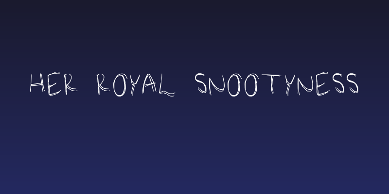 Her Royal Snootyness Social Header