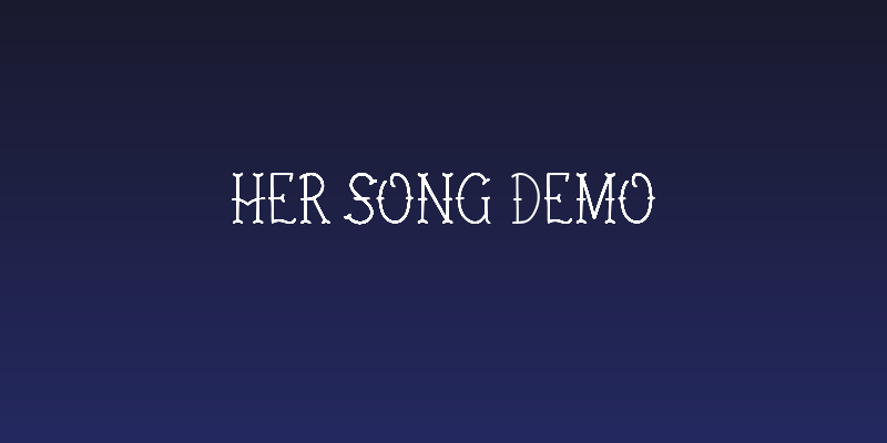 Her Song Demo Social Header