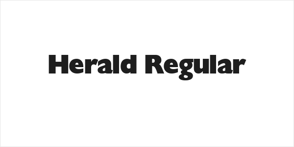 Herald Regular Logo