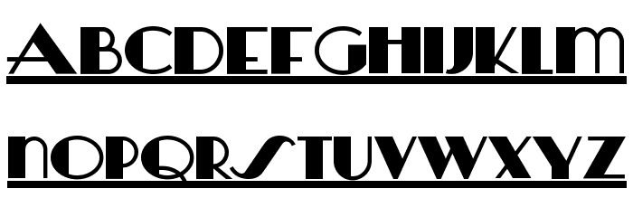 Herald Square NF Font LOWERCASE
