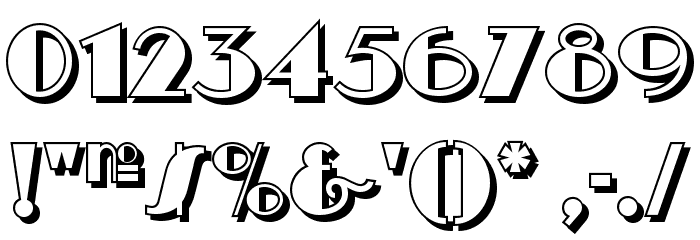 Herald Square Two NF Font OTHER CHARS