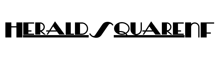 HeraldSquareNF  font caratteri gratis