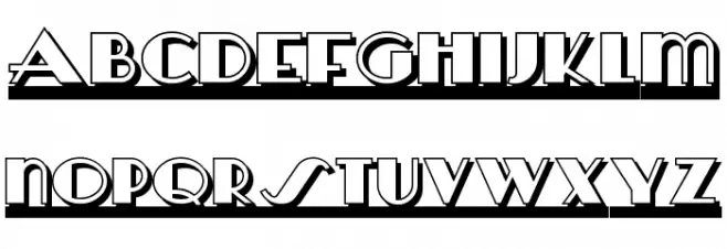 HeraldSquareTwoNF 字体 小写