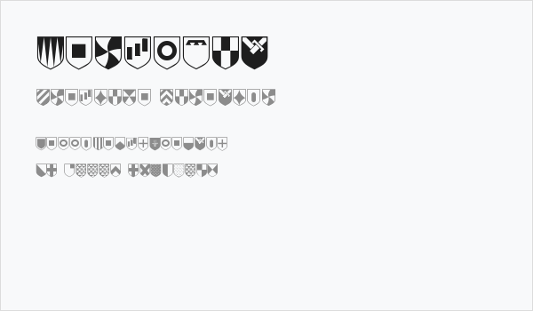 Heraldic Business Card