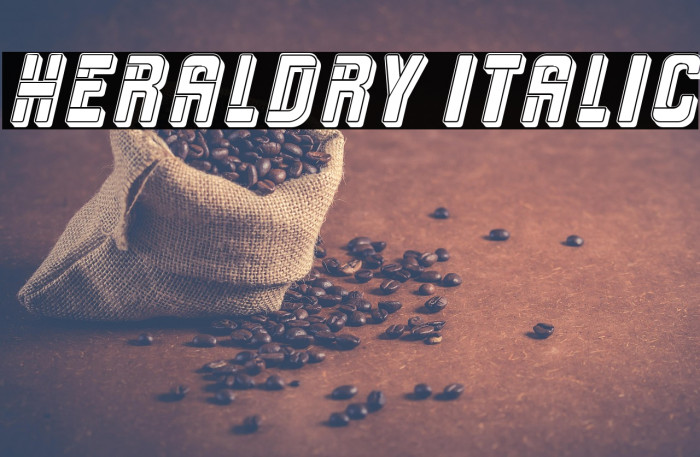 Heraldry Italic Example 1