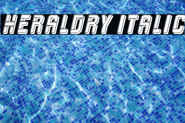 Heraldry Italic Example 2