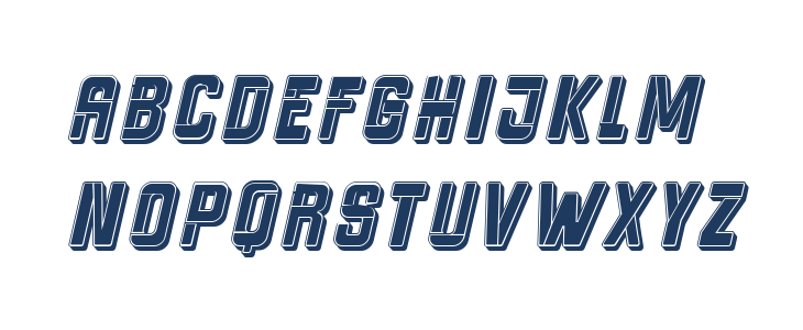 Heraldry Italic Lowercase