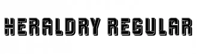 Heraldry Regular  Fuentes Gratis Descargar