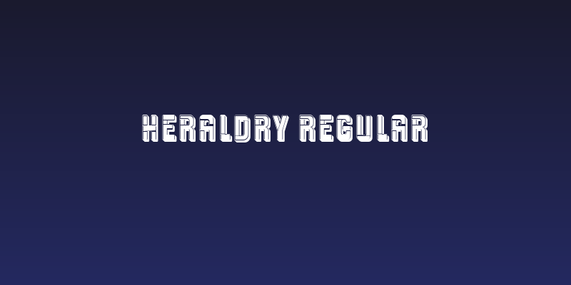 Heraldry Regular Social Header