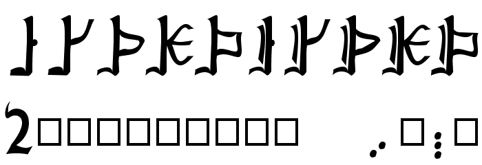 Herami フォント その他の文字