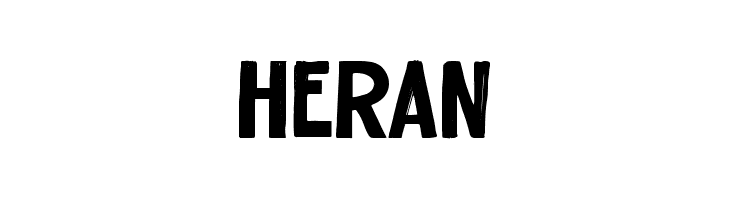 Heran  font caratteri gratis