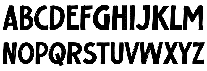 Heran Font LOWERCASE