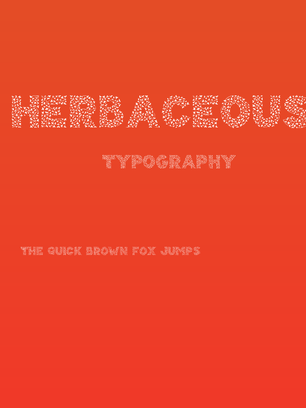 Herbaceous Border Poster