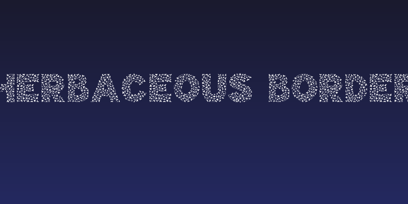 Herbaceous Border Social Header