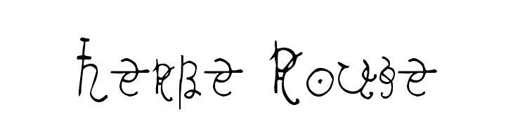 Herbe Rouge  免费字体下载