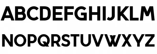 Herborn Regular 字体 大写