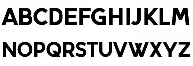 Herborn Regular Schriftart Kleinbuchstaben