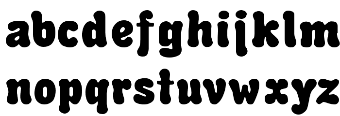 Hercules Font LOWERCASE