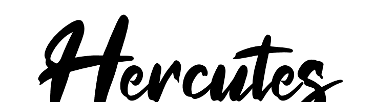 Hercutes  font caratteri gratis