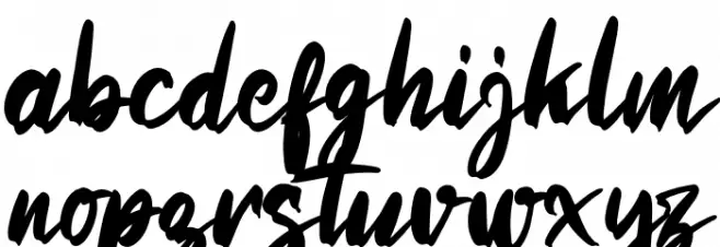 Hercutes 字体 小写