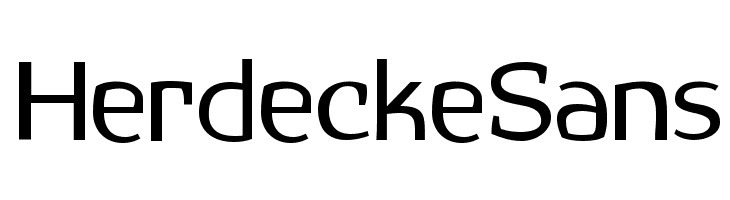 HerdeckeSans Font
