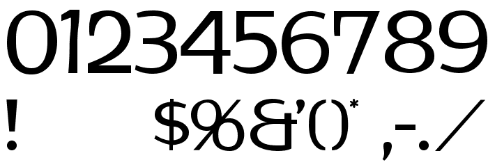 HerdeckeSans Font OTHER CHARS
