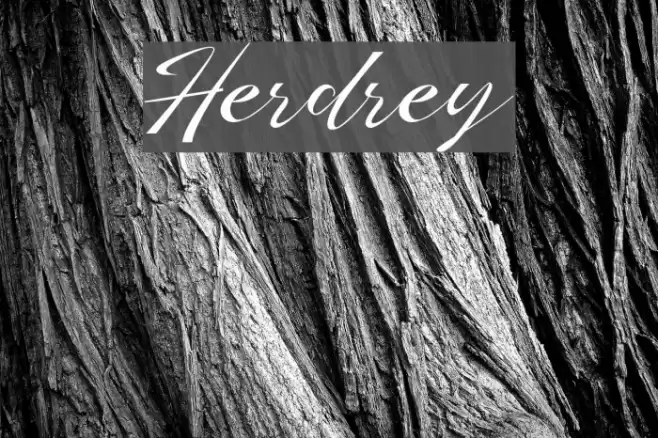 Herdrey Font examples