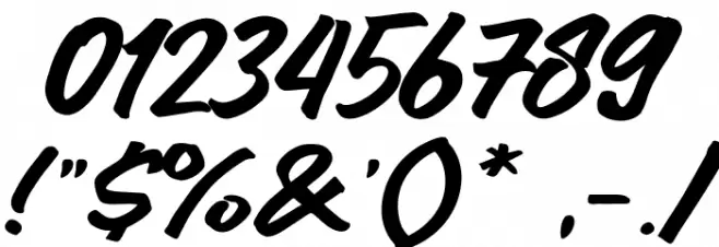 Here Brat Caratteri ALTRI CARATTERI