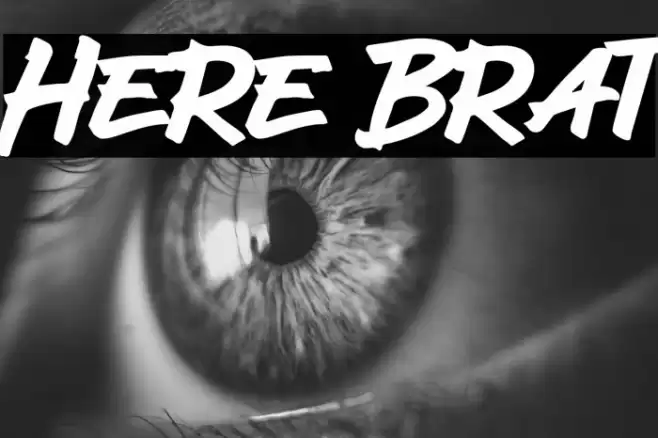 Here Brat Caratteri examples