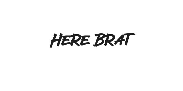Here Brat Logo