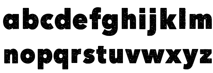 Here Just Now Font LOWERCASE