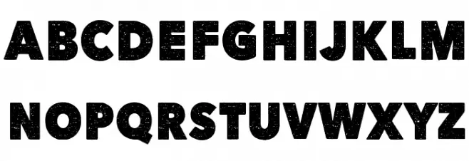 Here Just Now Font Litere mari