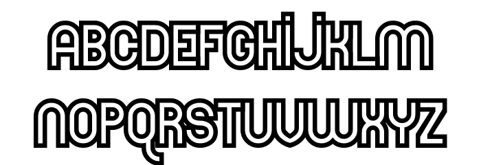 Here & Not Found Font LOWERCASE