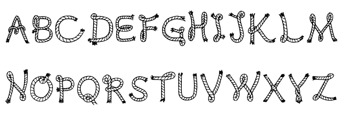 Here We Go Rodeo Regular Font LOWERCASE
