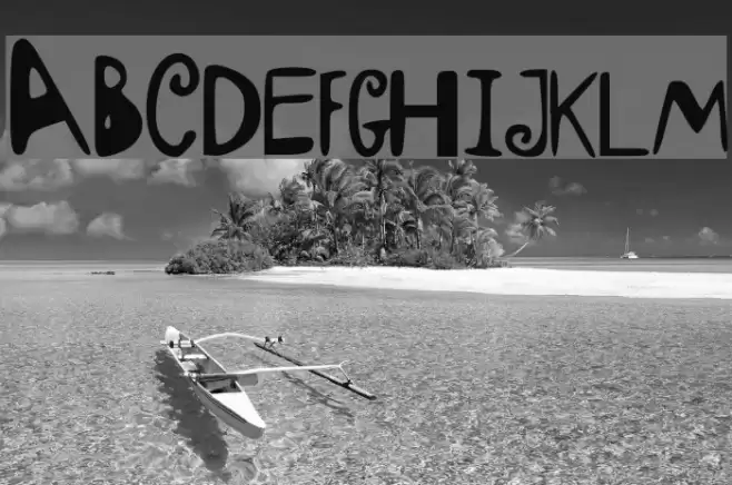 HereAndThere Font examples